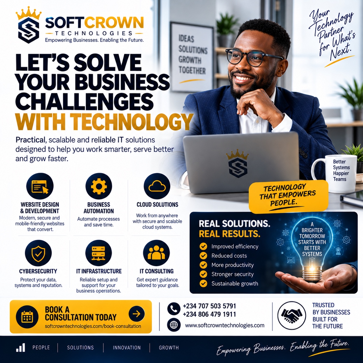 Softcrown business technology and automation services